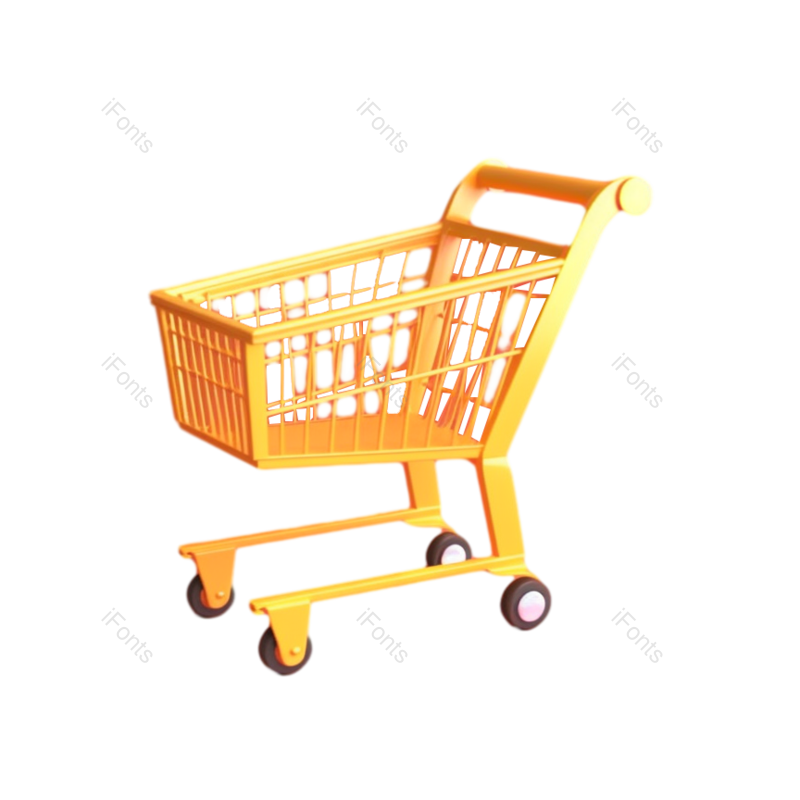 商务图片,商店元素,渐变背景PNG,篮子免抠素材
